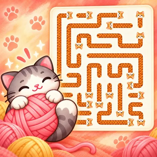 Cat arrows: Cozy Puzzle Cover